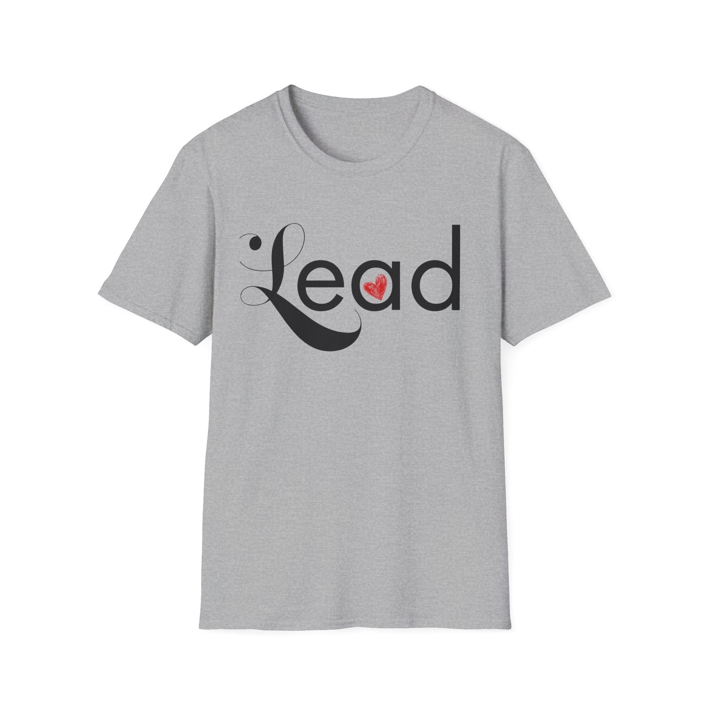 Lead with Heart - Black Text
