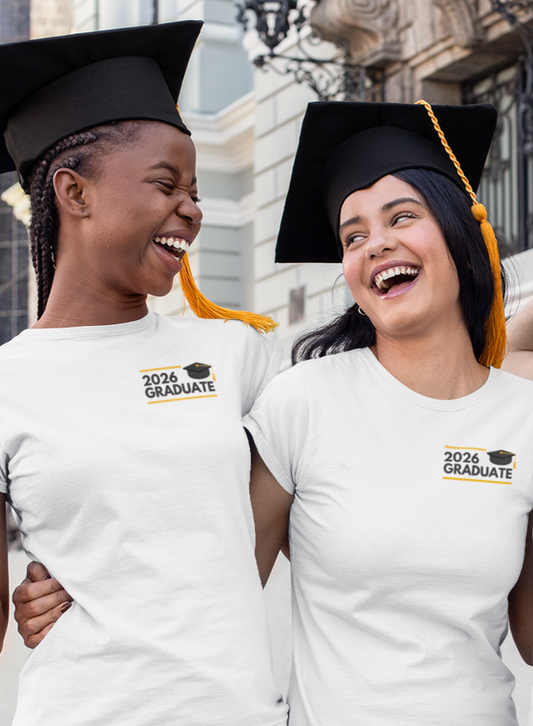 2026 Graduate with Hat - Pocket Area