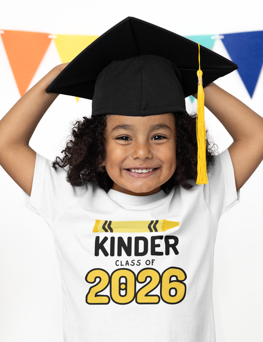 Kinder Class of 2026 with Crayon