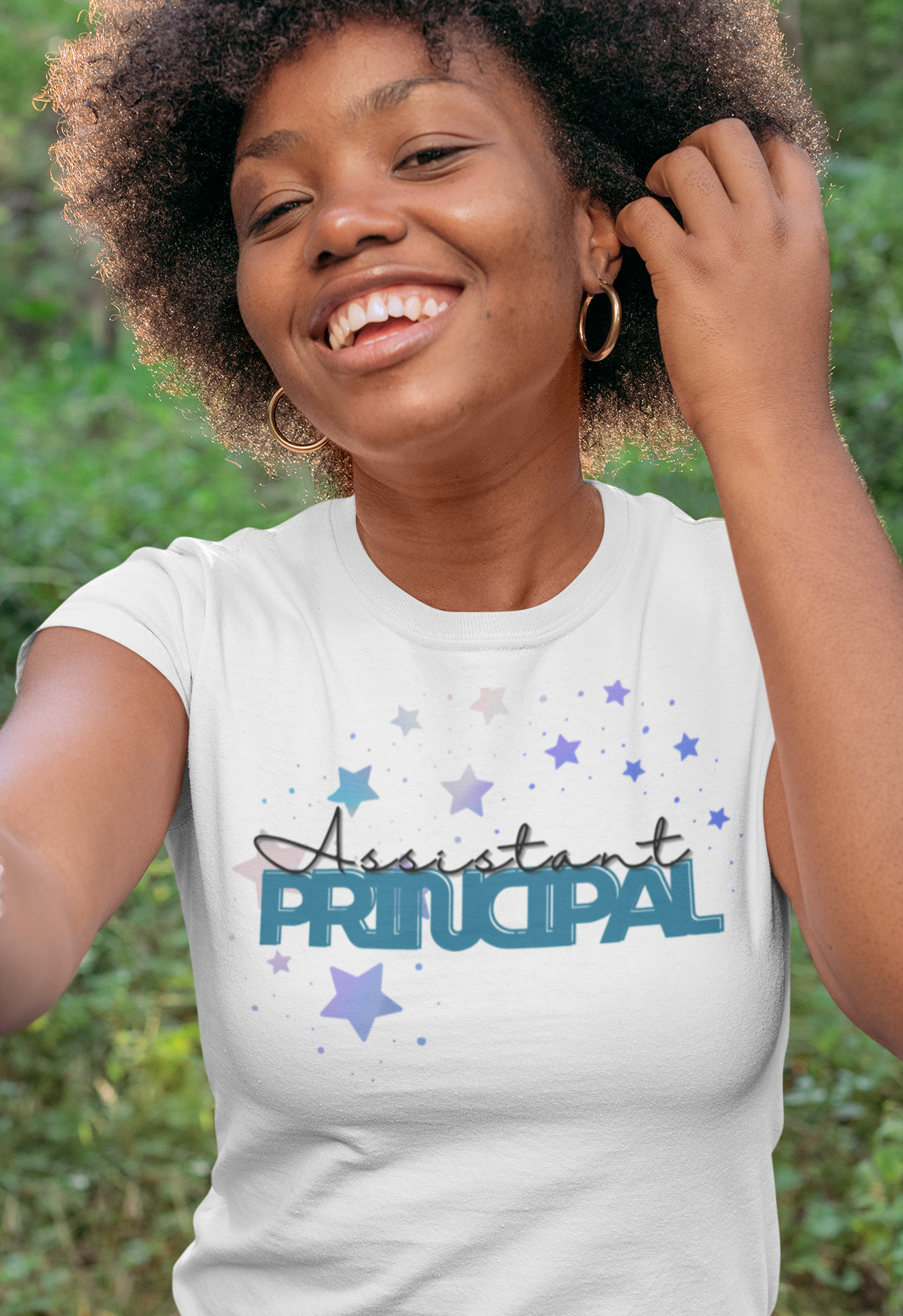 Assistant Principal - Blue with Stars