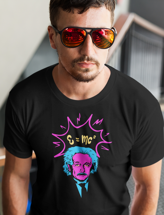 Albert Einstein - Neon Colors