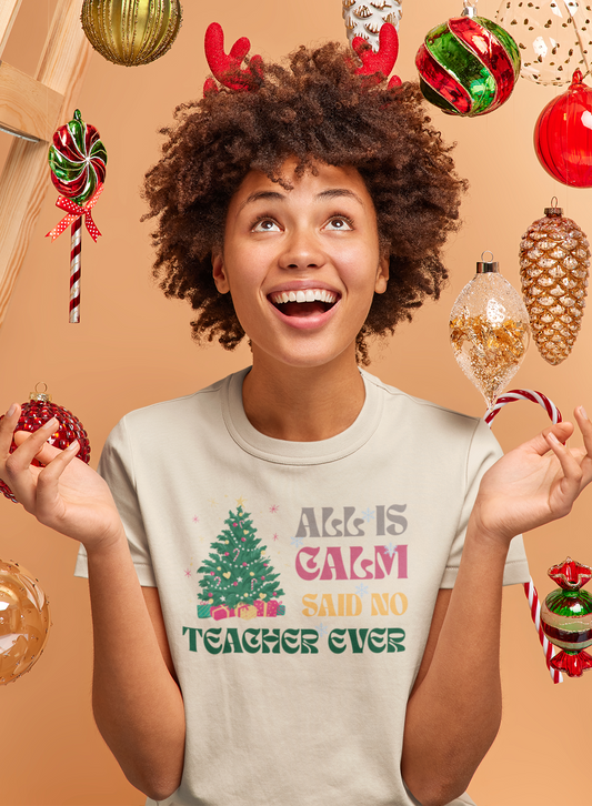 All Is Calm Said No Teacher Ever