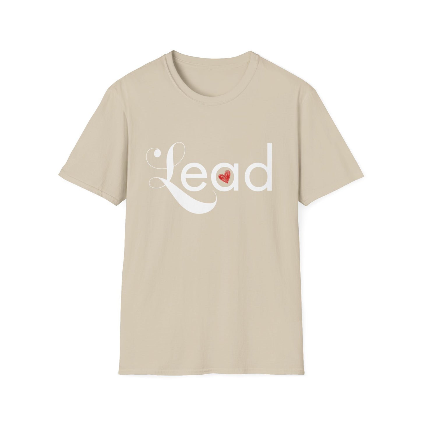 Lead with Heart - White Text