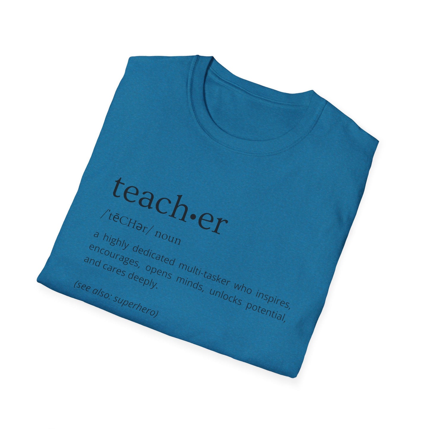 Definition of Teacher - Black Text