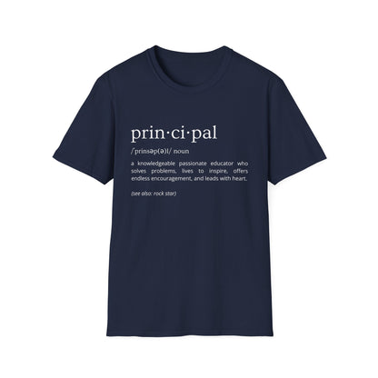 Definition of Principal - White Text