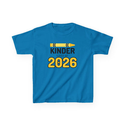 Kinder Class of 2026 with Crayon