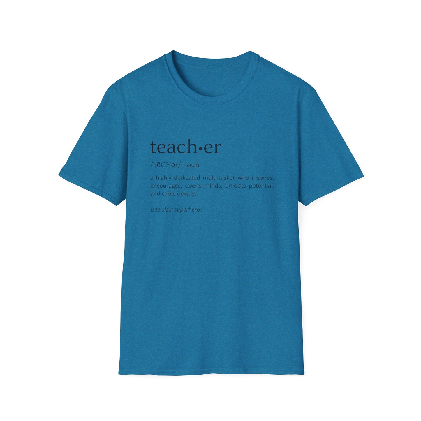 Definition of Teacher - Black Text