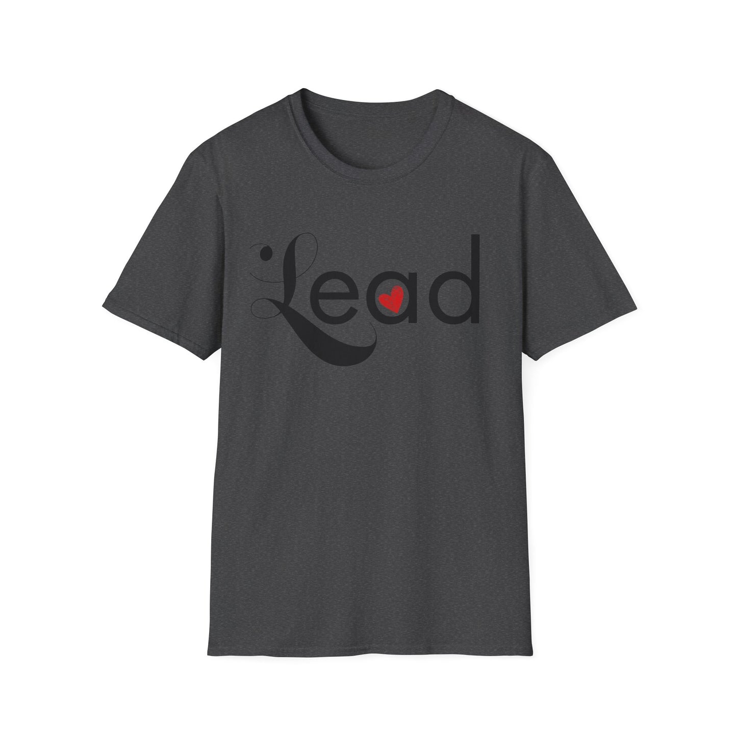 Lead with Heart - Black Text