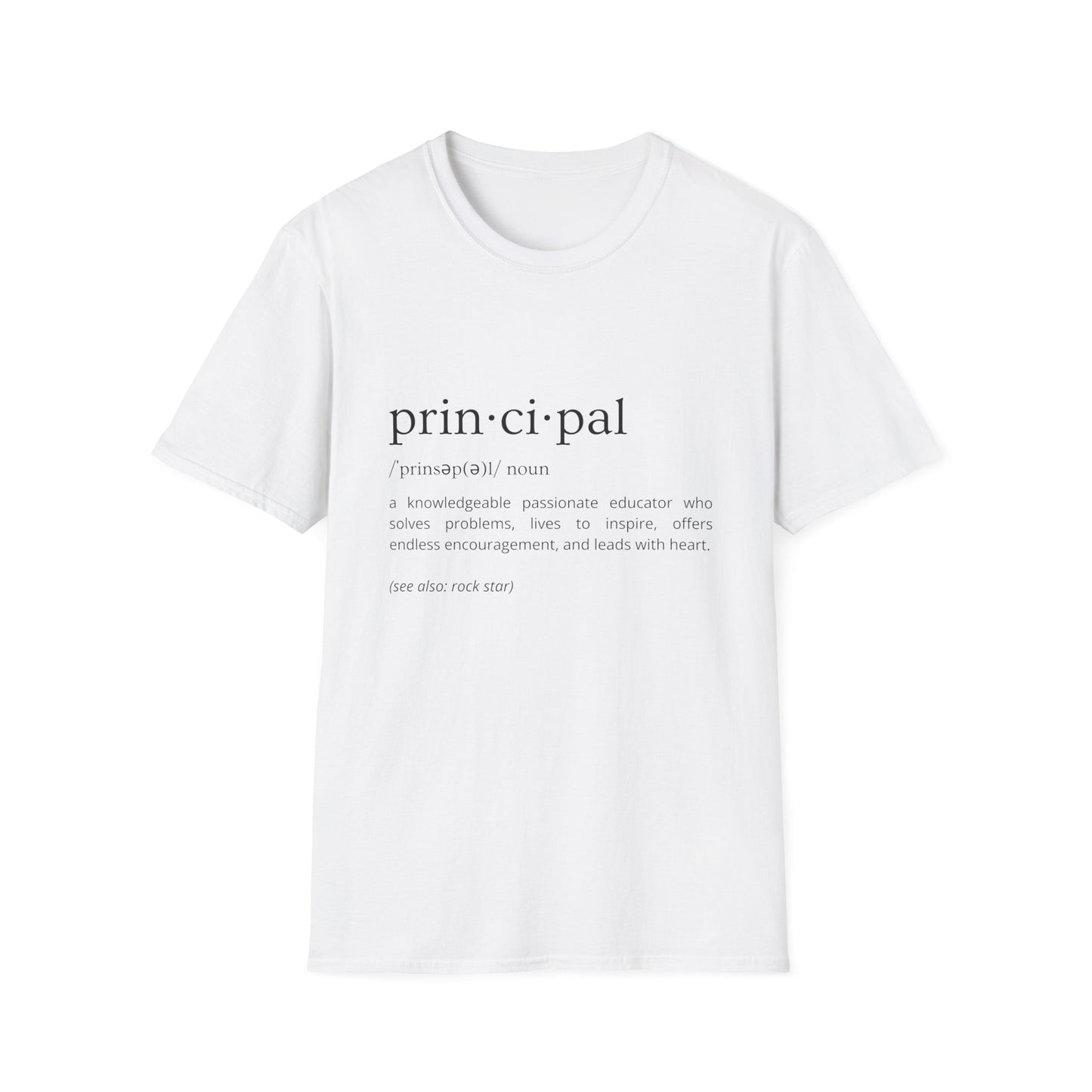 Definition of Principal - Black Text