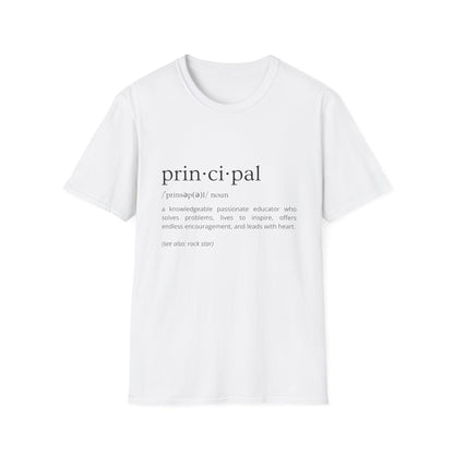 Definition of Principal - Black Text