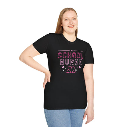 School Nurse with Hearts