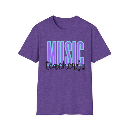 Music Teacher with Notes
