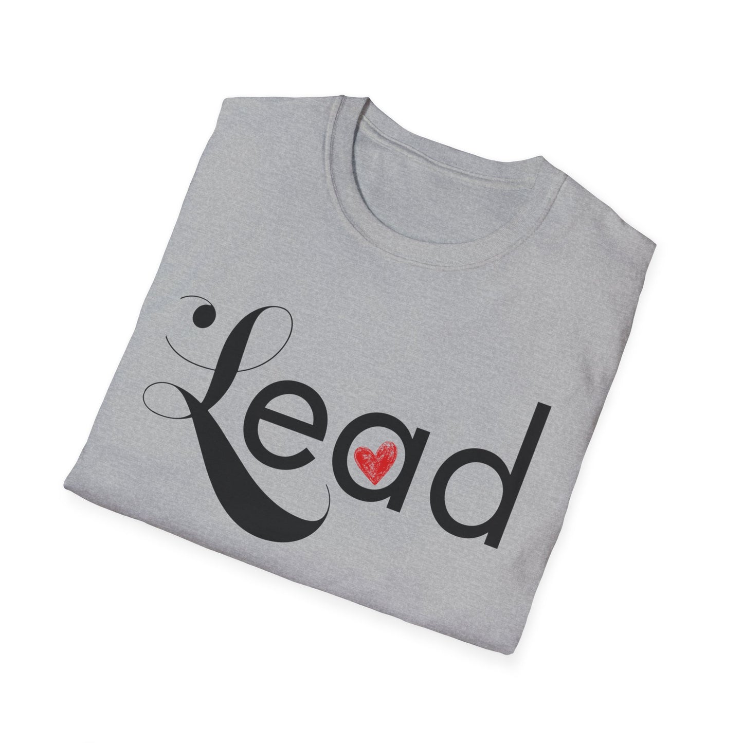 Lead with Heart - Black Text