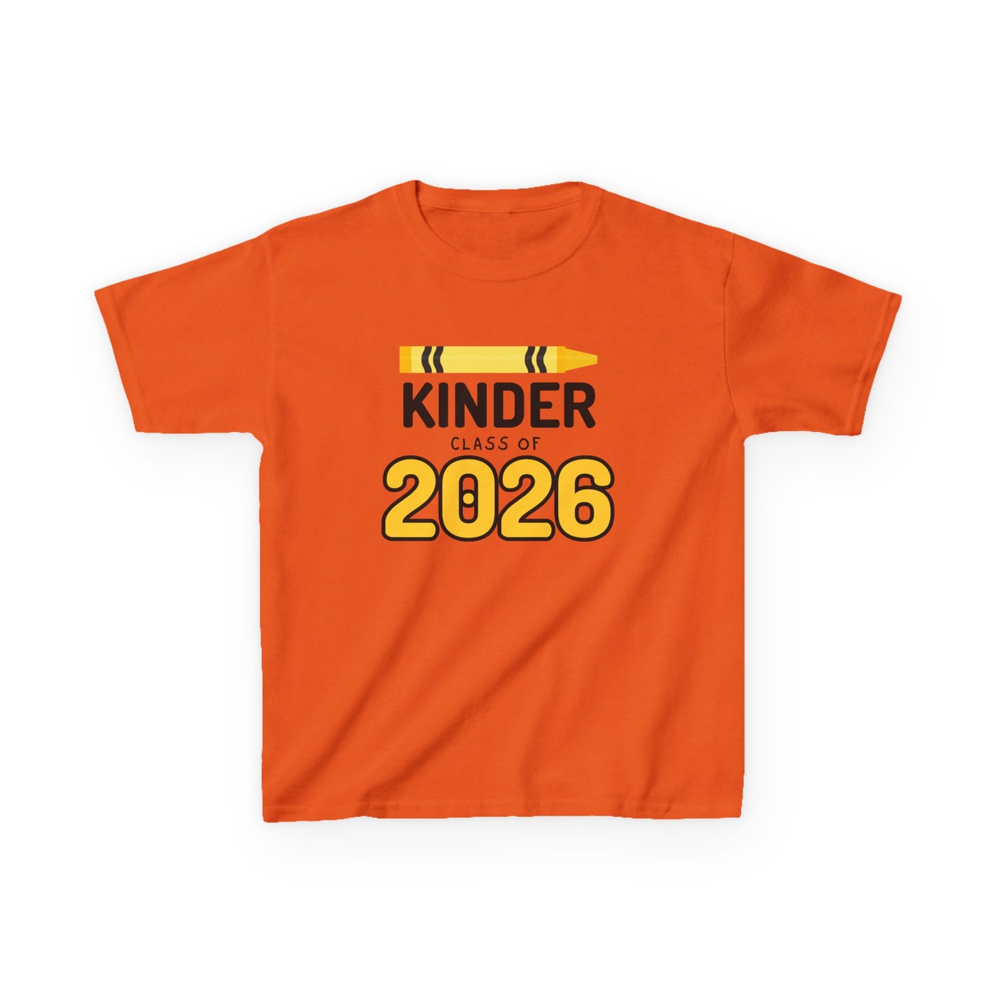 Kinder Class of 2026 with Crayon
