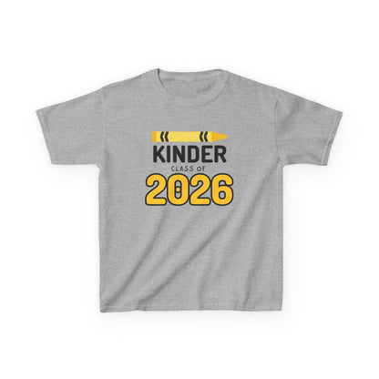 Kinder Class of 2026 with Crayon