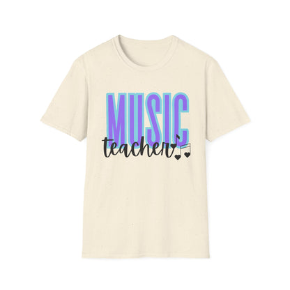 Music Teacher with Notes