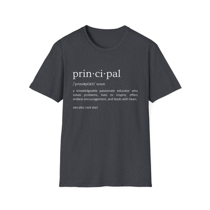 Definition of Principal - White Text