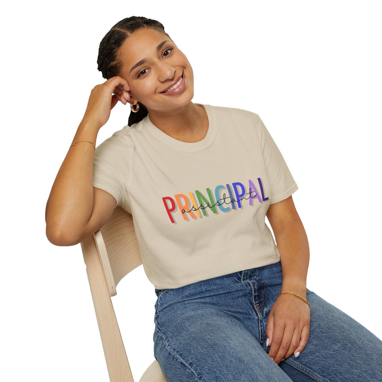 Assistant Principal - Colorful Lettering