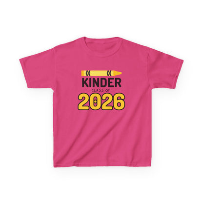 Kinder Class of 2026 with Crayon