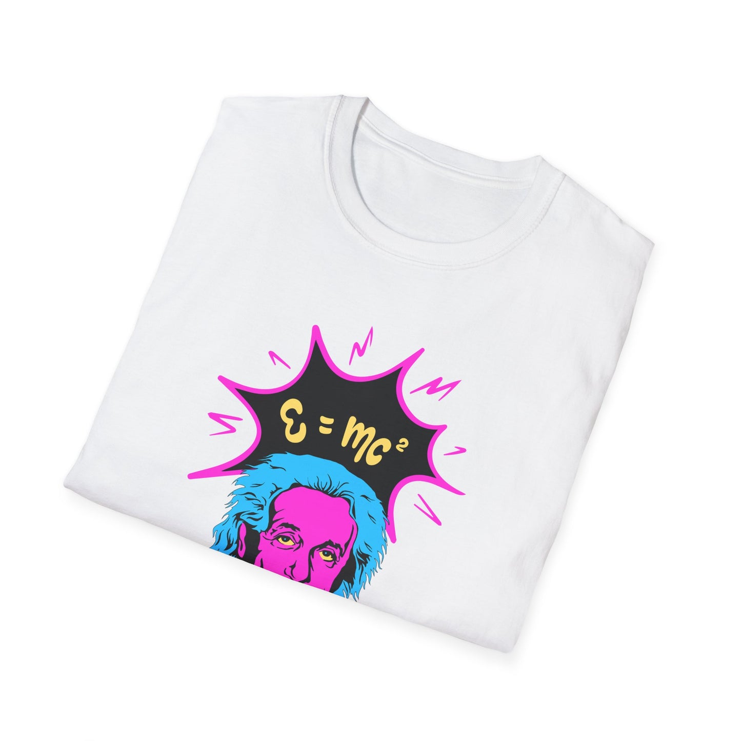 Albert Einstein - Neon Colors