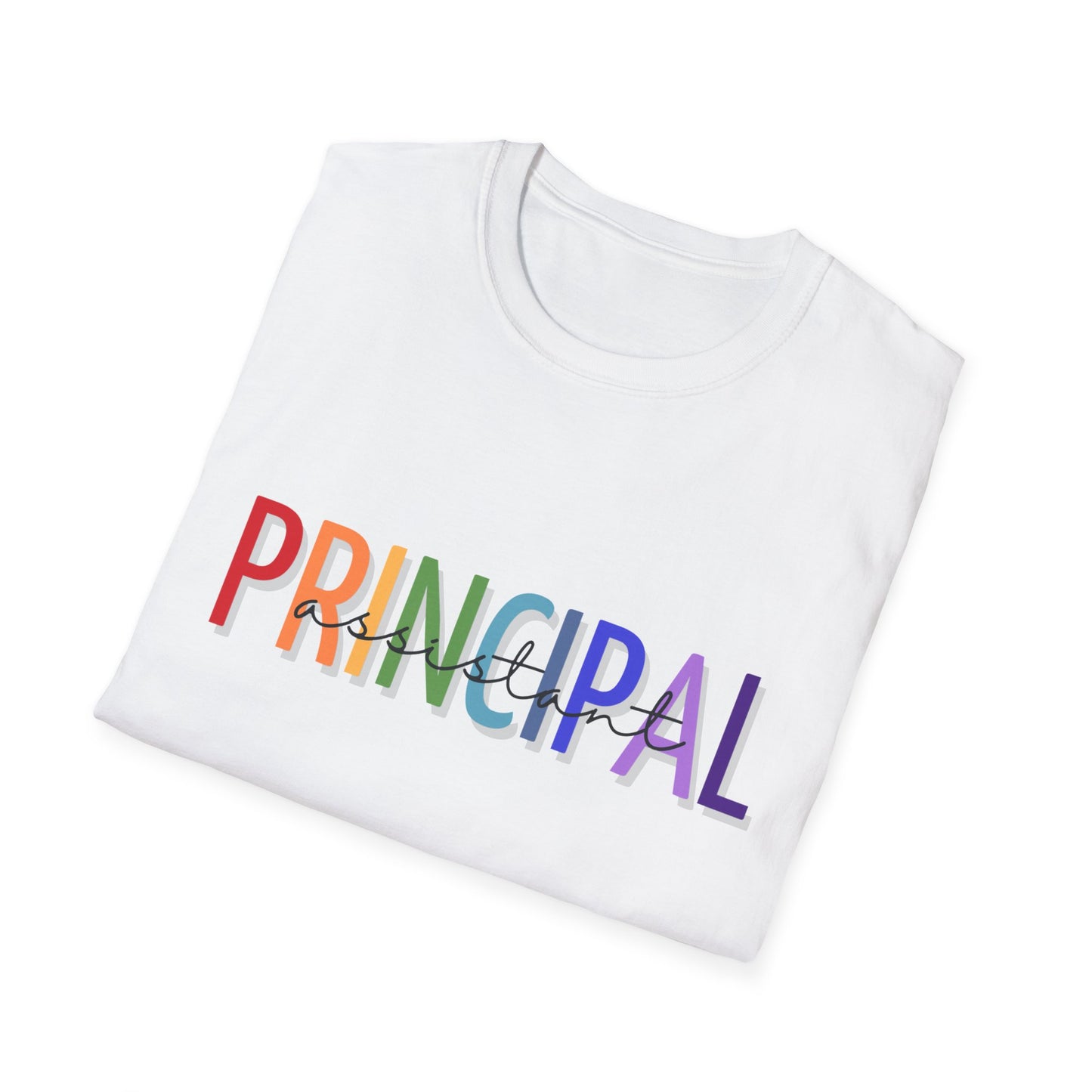 Assistant Principal - Colorful Lettering