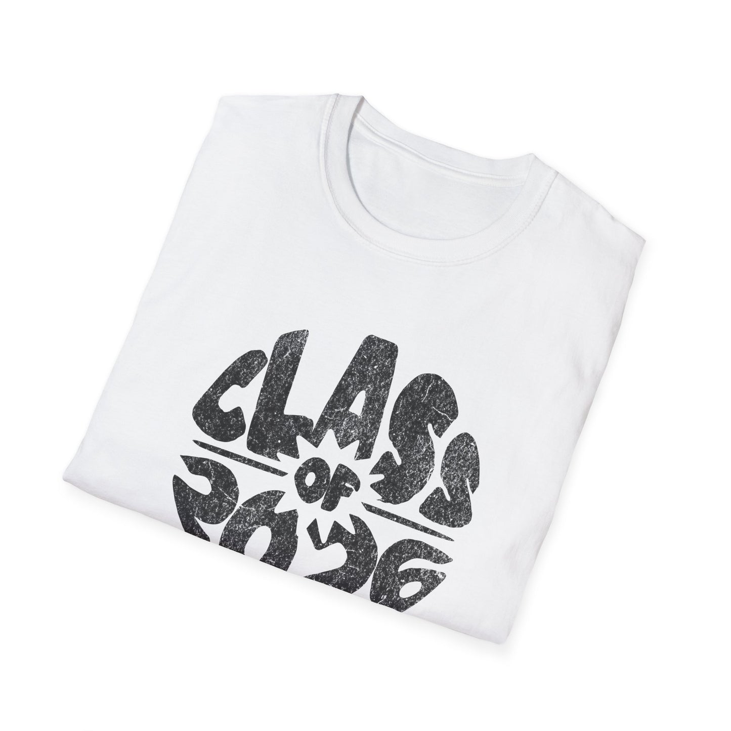 Large Black & White Circle Class of 2026