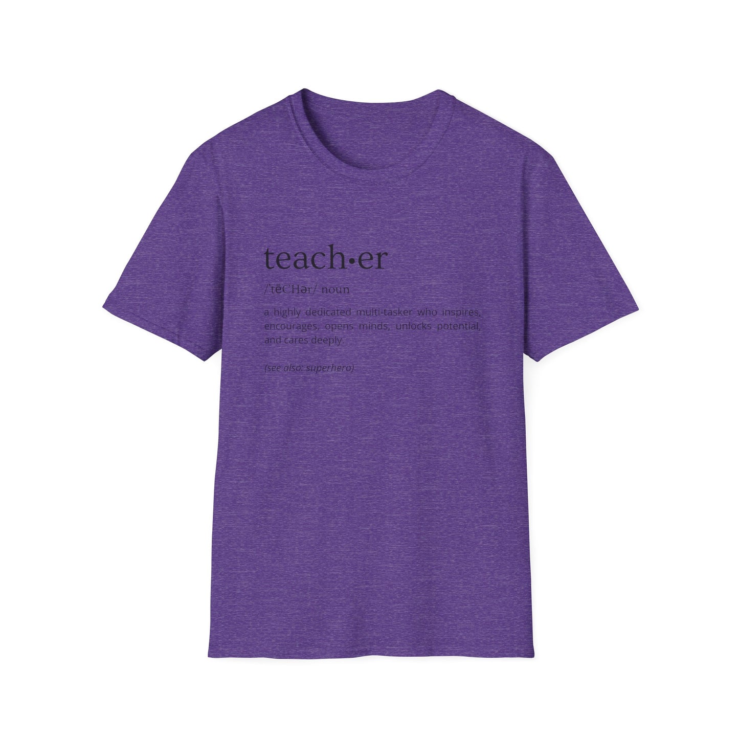 Definition of Teacher - Black Text