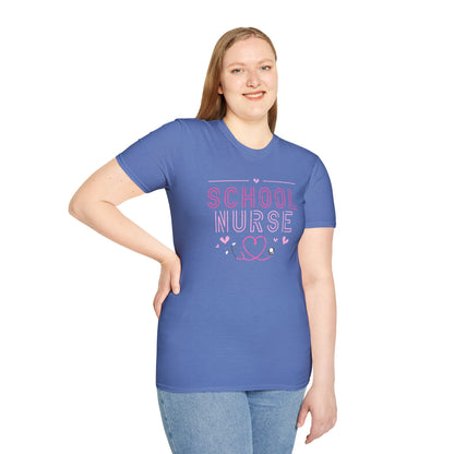 School Nurse with Hearts