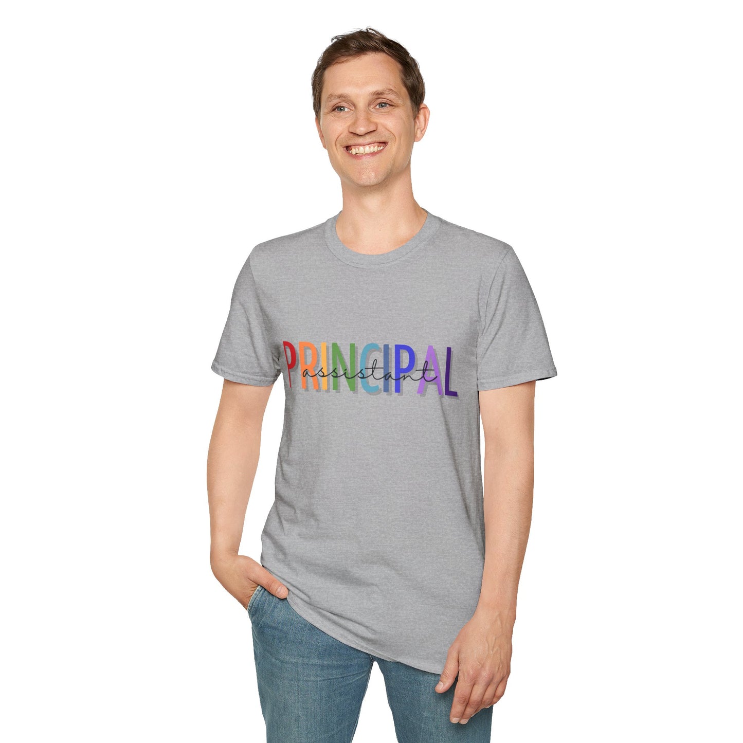 Assistant Principal - Colorful Lettering