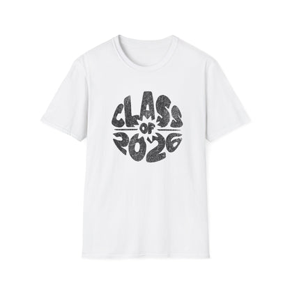 Large Black & White Circle Class of 2026