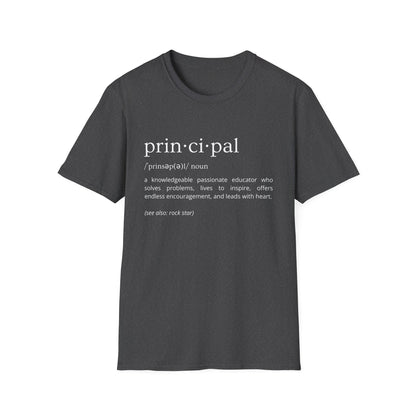 Definition of Principal - White Text