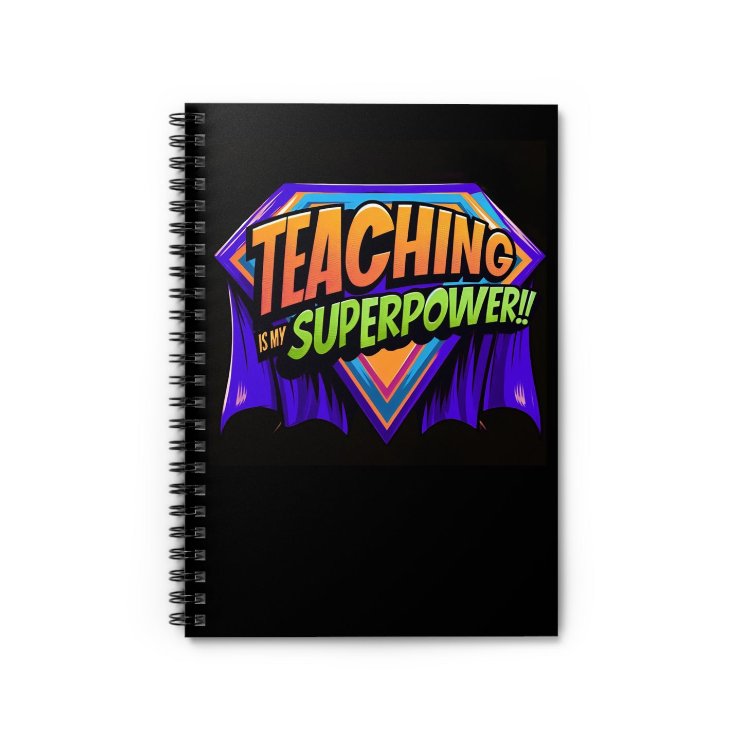Teaching is My Superpower Notebook - Purple
